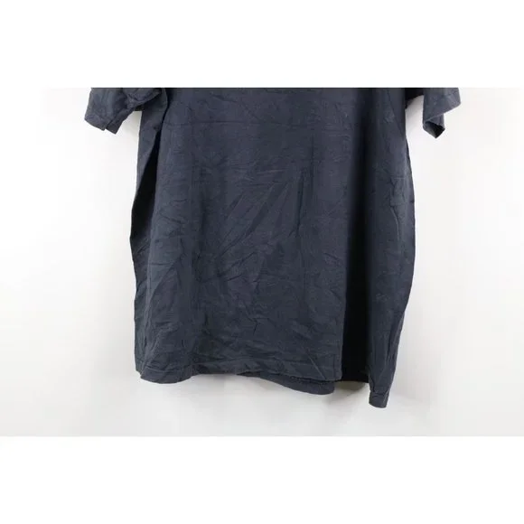 Vintage 80s Spitfire Wheels Mens XL Distressed Skateboarding T-Shirt Black USA